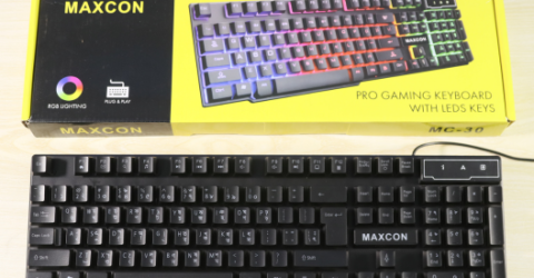 Maxcon MC‑30 Pro Gaming Keyboard With LED Keys