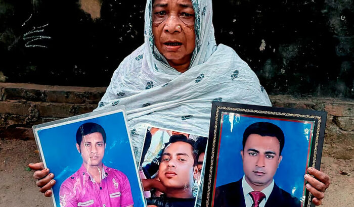 এক দশকে তিন ছেলেকে হারিয়েছেন মা গোলজার বেগম, বিচার পায়নি পরিবার