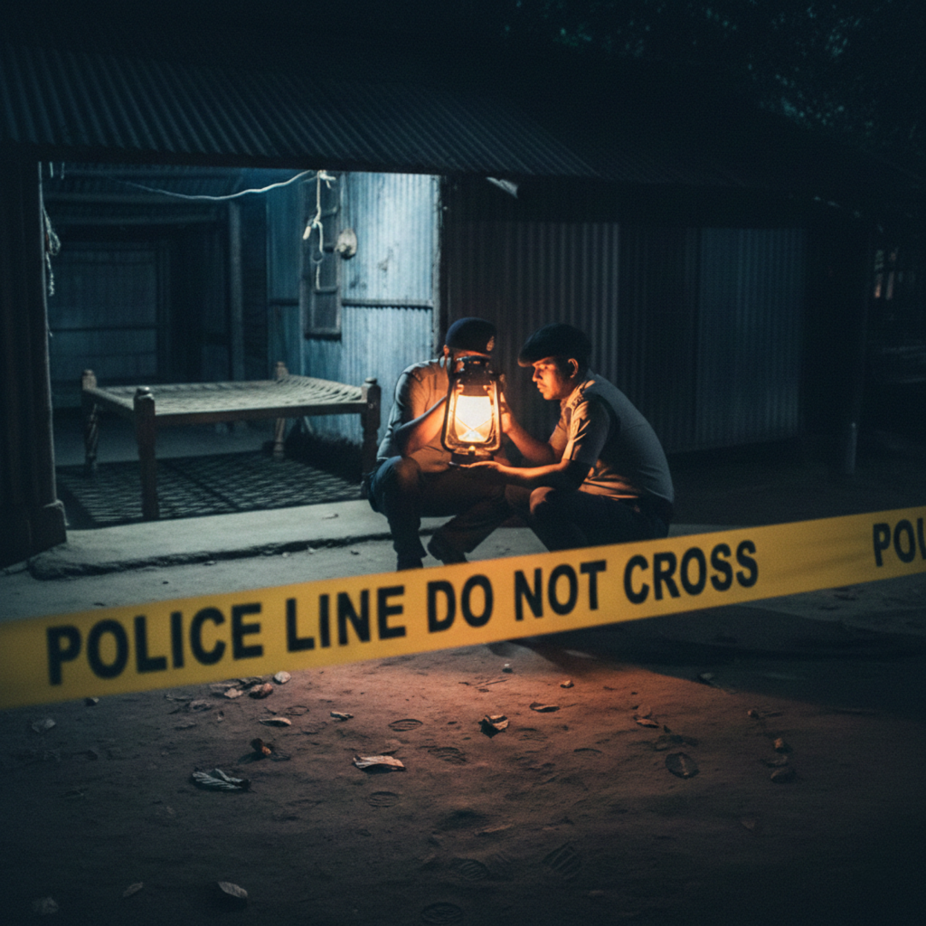 ঝিনাইদহে প্রতিবেশীর ঘরের খাটের নিচ থেকে ৪ বছরের শিশুর মরদেহ উদ্ধার: রহস্য ঘনীভূত